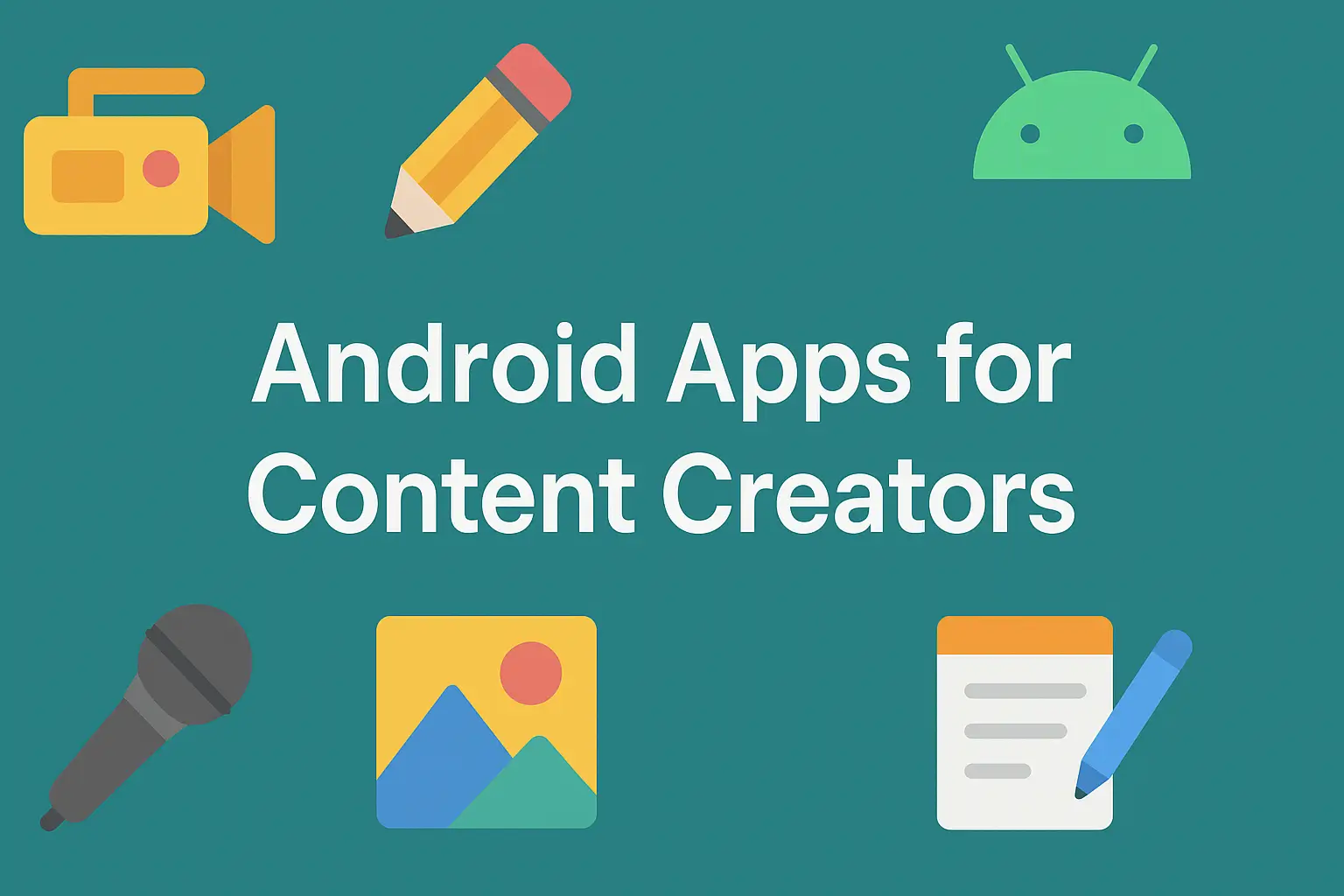Android Apps for Content Creators