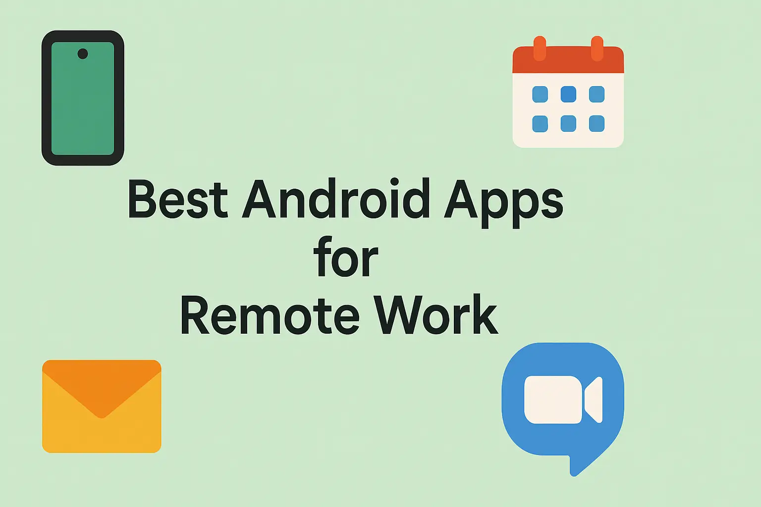 Best Android Apps for Remote Work