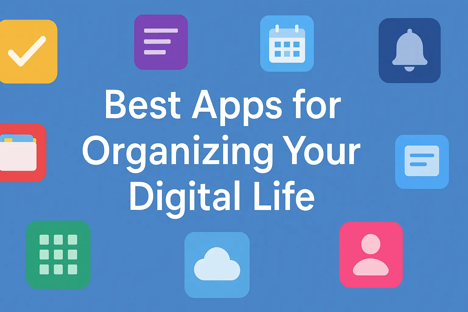 Best Apps for Organizing Your Digital Life